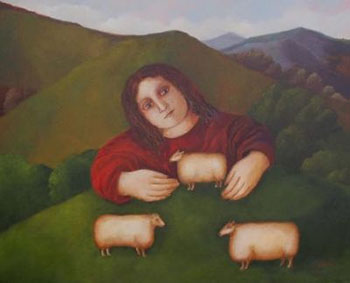 Nicola Slattery - Caring for Sheep